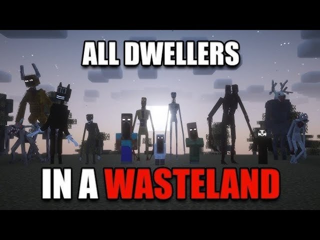Surviving ALL of Minecraft's DWELLERS in a Wasteland [CHAPTER 1]