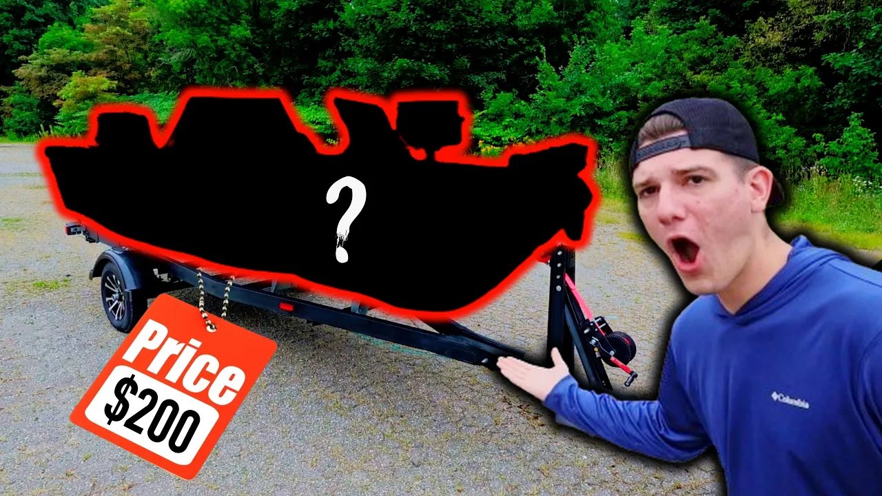 I Bought This Boat on Facebook for $200...And Turned it into THIS!!!