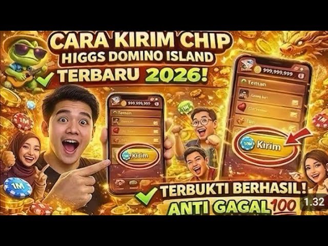 CARA KIRIM CHIP HIGGS DOMINO ✅️ APLIKASI HIGGS DOMINO GLOBAL ⬇️ CARA KIRIM CHIP HIGGS DOMINO 2026