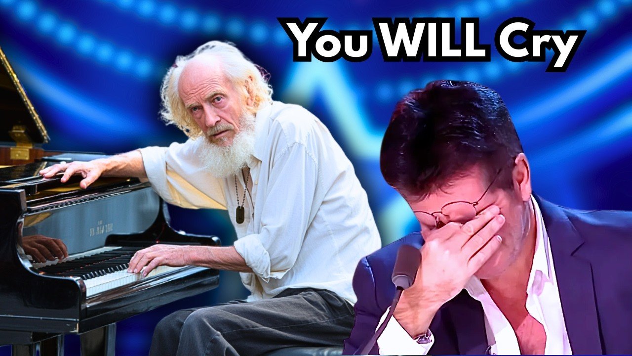GOLDEN BUZZER: Homeless 82-Year-Old Veteran's Piano Makes Judges WEEP!