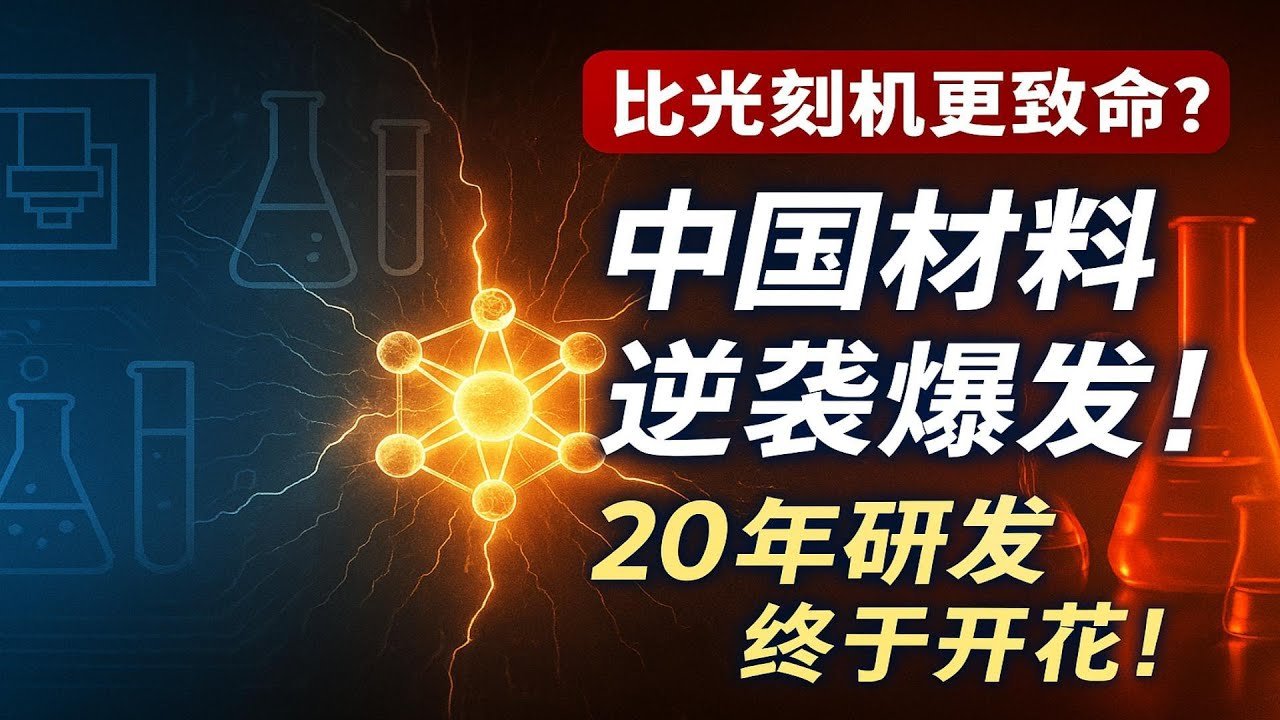 比光刻機更致命？日本斷供90%壟斷材料，中國小廠20年突圍藏後手！#光刻膠#中國半導體#自主創新#卡脖子技術#徐州博康#南大光電#日本斷供#芯片材料#半導體博弈#科技突破