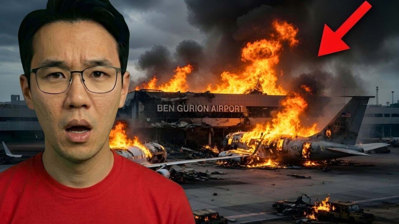 Iran Just Destroyed Ben Gurion Airport! 73 Planes Burned in 12 Missile Strike