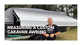 How to measure your caravan's custom Awning