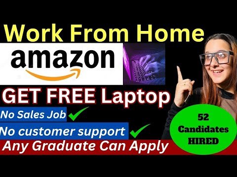 Amazon Work From Home job for Freshers✅