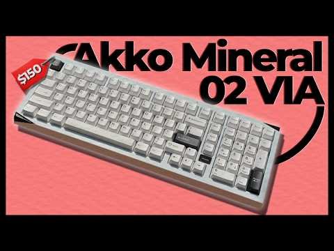 The BEST keyboard of 2025.||Akko Mineral 02