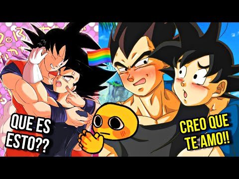 EL DÍA QUE VEGETA SE ENAMORÓ DE GOKU 💀UN MANGA HORRIBLE QUE ENCONTRÉ DE DRAGON BALL Z💀