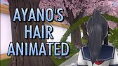 AYANO'S NEW ANIMATED HAIR UPDATE! | Yandere Simulator HAIR PHYSICS MOD