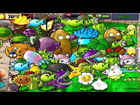Plants Vs Zombies | Gameplay Survival day | P...