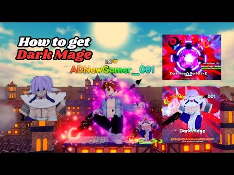 How To Get Dark Mage In Anime Adventure ROBLOX