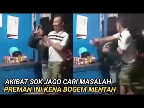 PREMAN MABUK KENA BOGEM MENTAH, Akibat Mencari Masalah Dengan Tamu Warkop