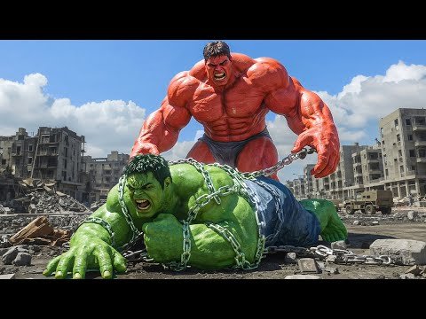 HULK VS RED HULK EPIC BATTLE! : The confrontation begins on a military cargo plane
