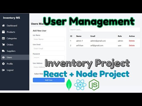 User Management in MERN Stack | Create, Delet...