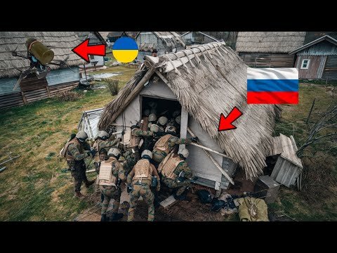 Horrible! Ukrainian drones blow up Russian soldiers hiding in the forest