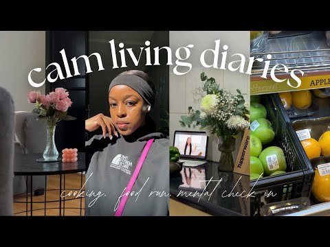 calm living with a bit of cooking, food runs,...