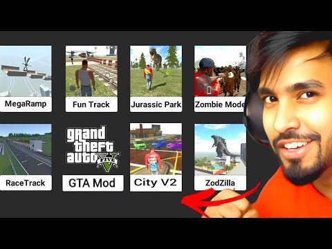 Indian Bike Driving 3D Free Fire Mod And GTA V Mod Download 😵‍💫 | Free Fire Mod And GTA V In Ibd3d |