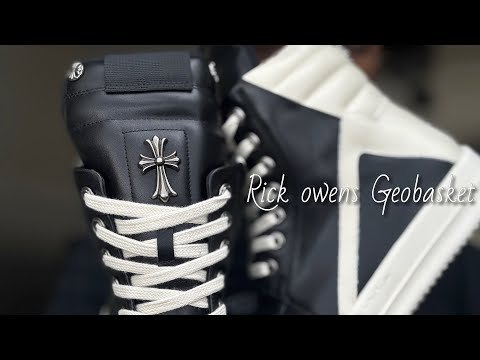 Rick Owens X Chrome Hearts Geobasket – Unboxing / Review