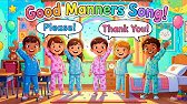 Good Manners Every Day! 🌟 | 1-Minute Kids Manners Song for Children.