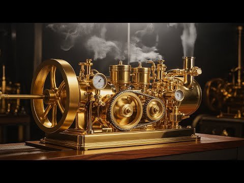 Modern Mini Diesel Engine । New Unique Diesel Engine Science Project