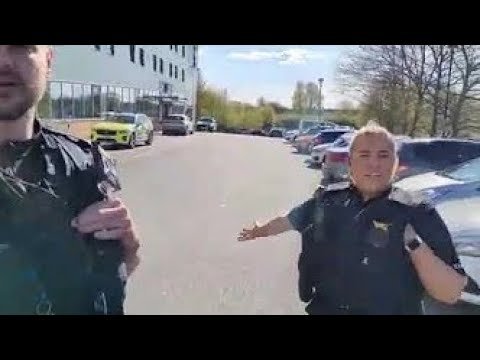 A CRIME HAS BEEN REPORTED I NEED YOUR ID NOPE...