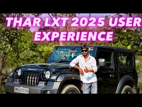 MAHINDRA THAR 2025 RWD LXT TOP MODEL USER REVIEW | THAR 2025 MILEAGE SERVICE COST 😍😍