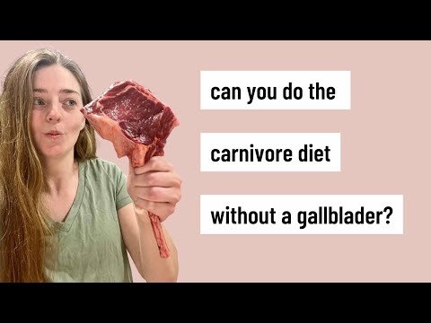 The Carnivore Diet & NO GALLBLADDER (My Exper...