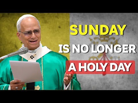 IS SUNDAY NO LONGER A HOLY DAY? A statement b...