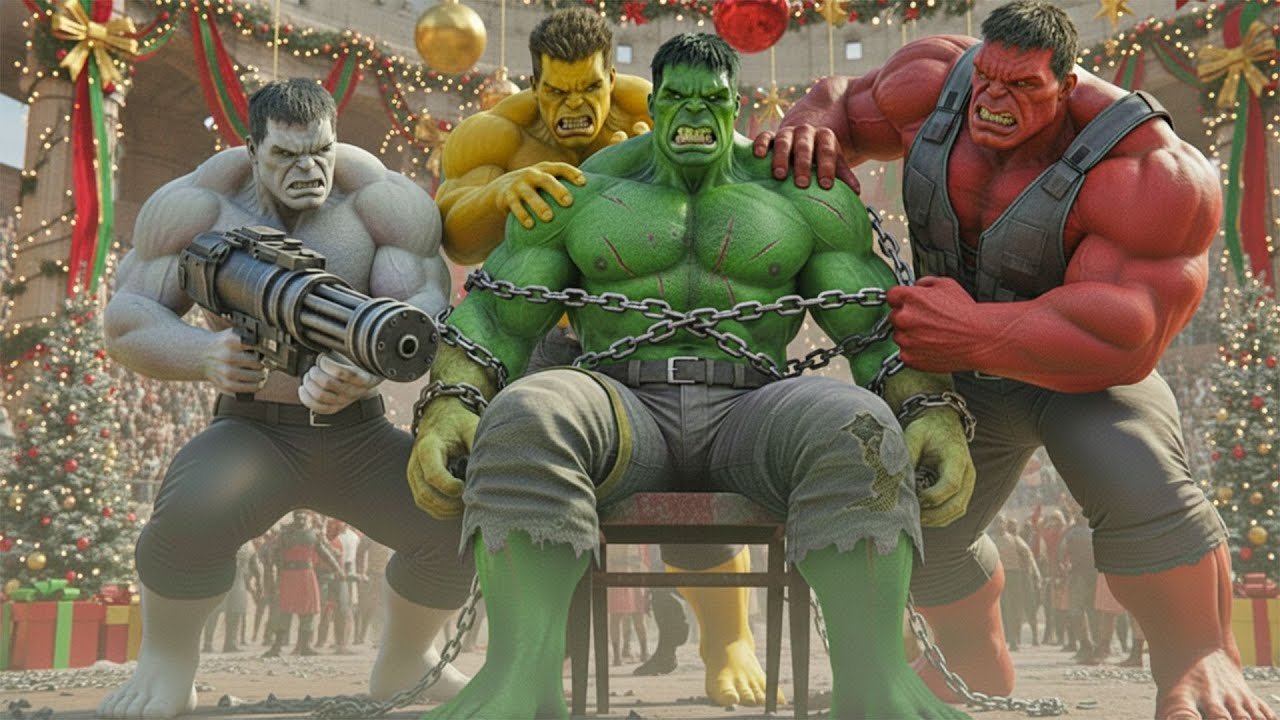 Hulk Defeated in the Arena! His Younger Brothers Arrive and Combine Their Powers | Epic Team Up