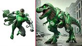 AVENGERS TRANSFORM TO GIANT T REX VENGERS 🔥 All Characters Marvel & DC 2025💥