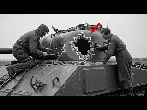The Hole British Engineers Cut Into the Sherman — Why Tigers Died