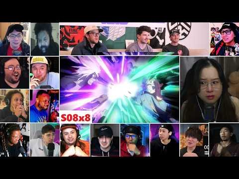 My Hero Academia Season 8 Episode 8 MEGA Reaction Mashup - Boku no Hero Academia