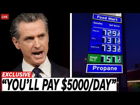 Governor Of California FURIOUS As 473 Gas Stations Are Shutting Down?!