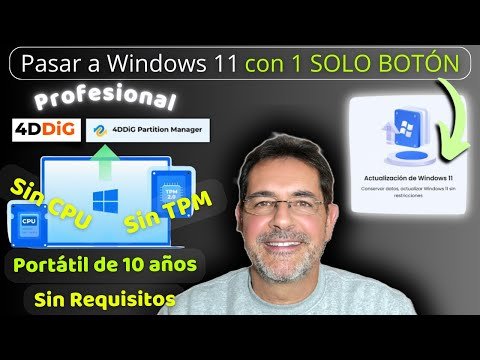 Upgrade to Windows 11 with 1 button (no TPM, no CPU...)