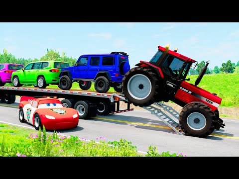 Flatbed Truck Mcqueen | Transportation with T...