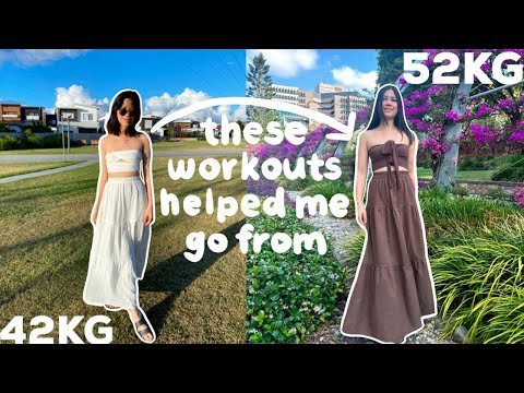 FULL WEEK OF WORKOUTS I do to gain weight