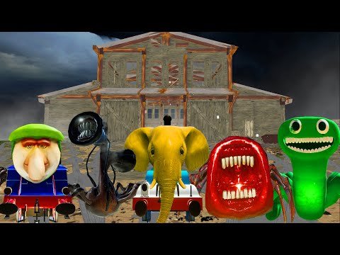 Amazing Upgrade RC Lightning TRAIN EATER,SIREN HEAD TAPES TRAIN,Lirilalarila TRAIN,BRR BRR PATAPIM