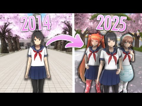 The EVOLUTION of Yandere Simulator (2014-2025...