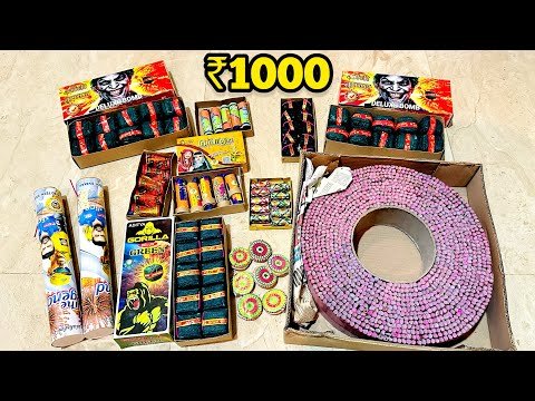 Diwali 2025 - Fireworks Cracker Testing | Skyshot, Sutli bomb, bullet bomb testing