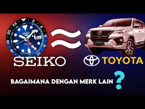SEIKO = TOYOTA❗️Bagaimana dengan ROLEX, HAMILTON, TISSOT, HAMILTON, AP, RM, OMEGA, ORIS, DLL ❓