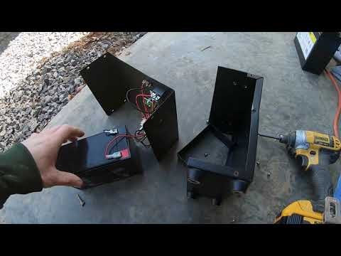 School bus underground survival bunker Part 7. Solar Ventilation install