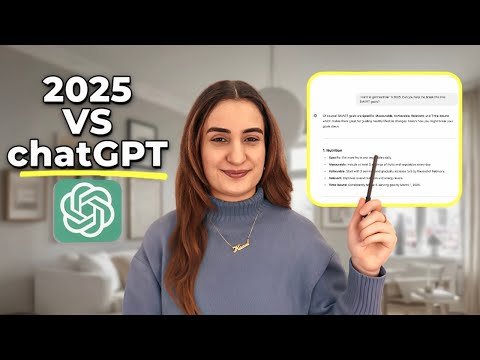 How To Use ChatGPT To Achieve Your 2025 Goals | Step by Step Guide