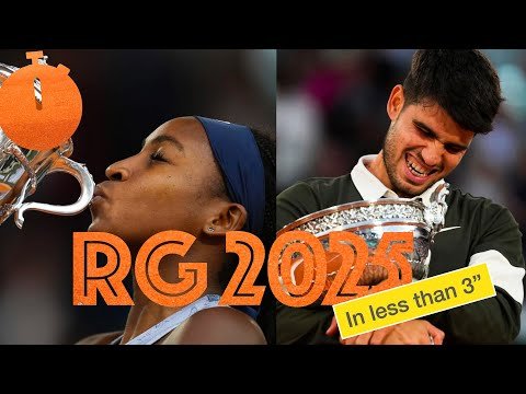 Roland Garros 2025 in 3 minutes or less