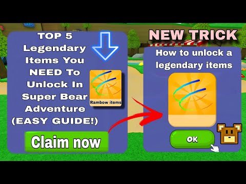 Super Bear Adventure: 💰 FREE MONEY CHEAT 2025...