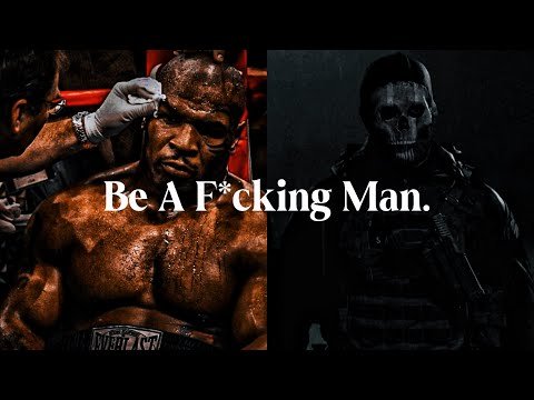 It’s Time To Be A Man.