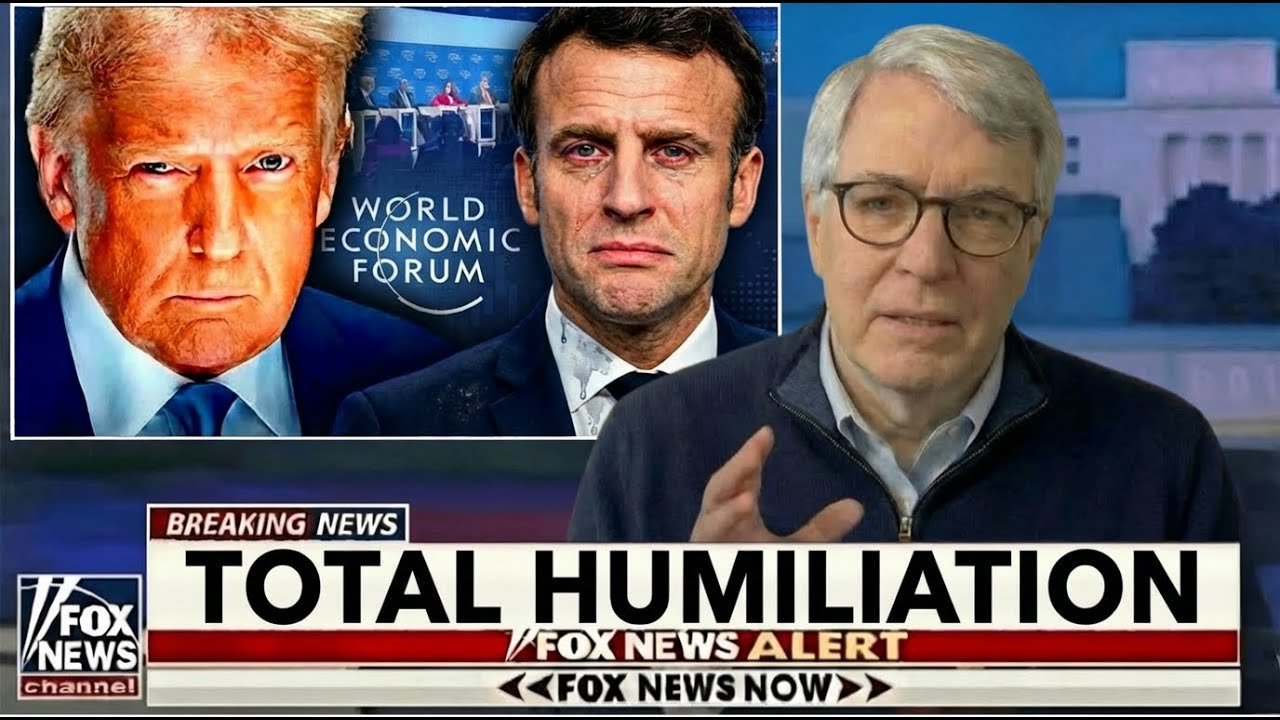 Trump HUMILIATES Macron and OBLITERATES the WEF at Davos!!!