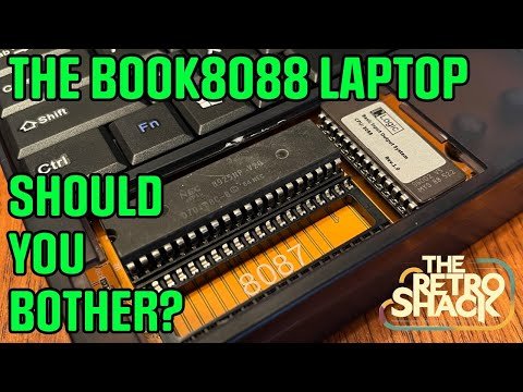 The Book8088 'Retro Laptop' - Is it? Is it though? Well, kind of - let's find out all about it.