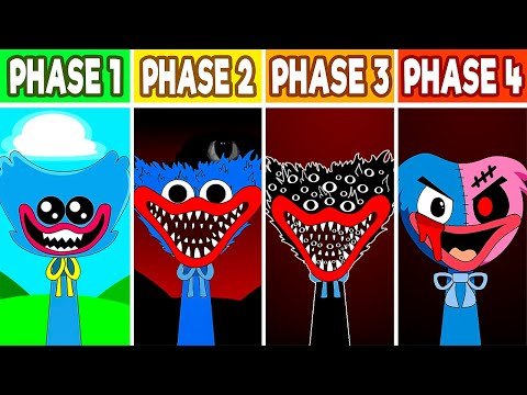 All Phases in New Incredibox Sprunki OC of Huggy Wuggy: Phase 1 VS Phase 2 VS Phase 3 VS Phase 4!
