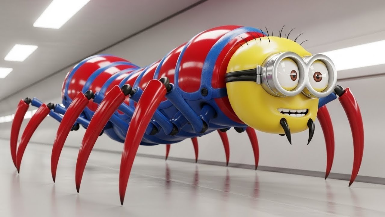 😱 OMG 🕸️Minion is in Big Trouble 🕷️ Spider’s Magic Curse Story | Minion Story