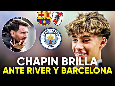 GUATEMALTECO DERROTA AL BARCELONA Y A RIVER PLATE | MESSI CUP | LUCAS ALVARADO BRILLA CON EL CITY