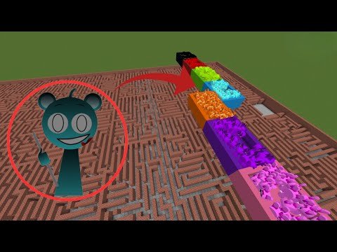 I Summon NEW Incredibox Sprunki in Maze Gmod ...