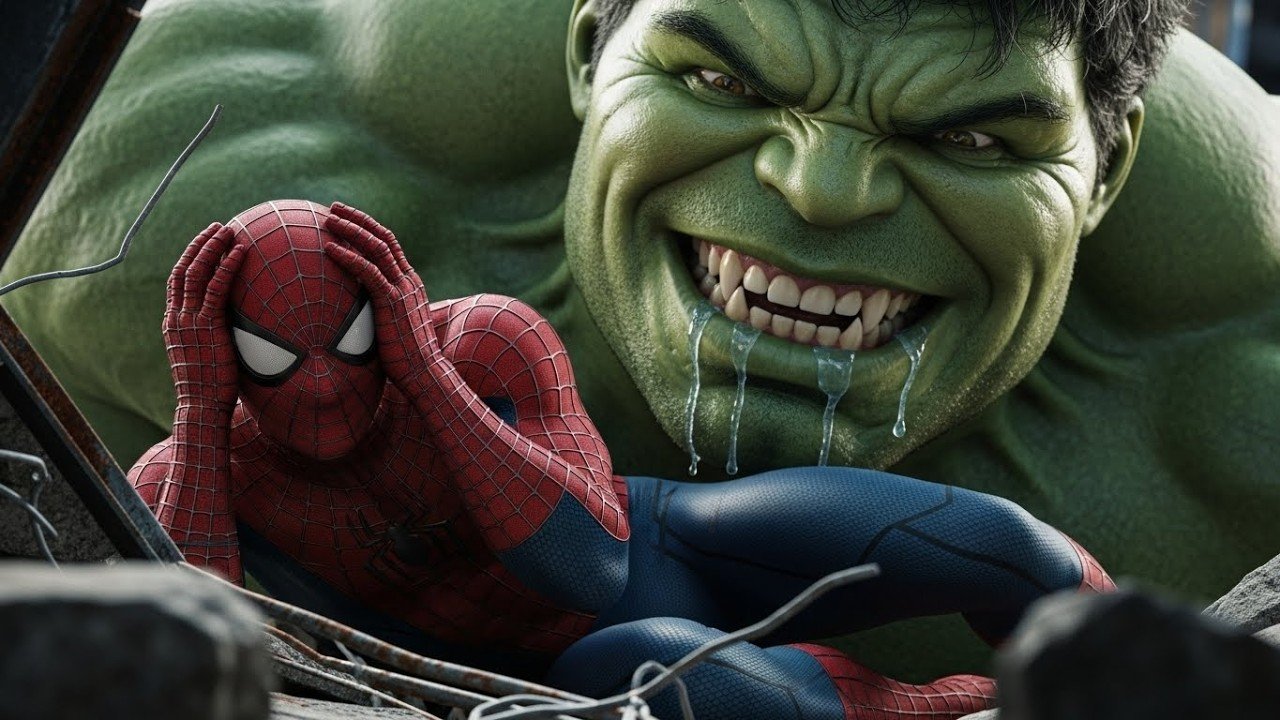 SPIDER-MAN vs HULK – The Ultimate Battle Begins!
